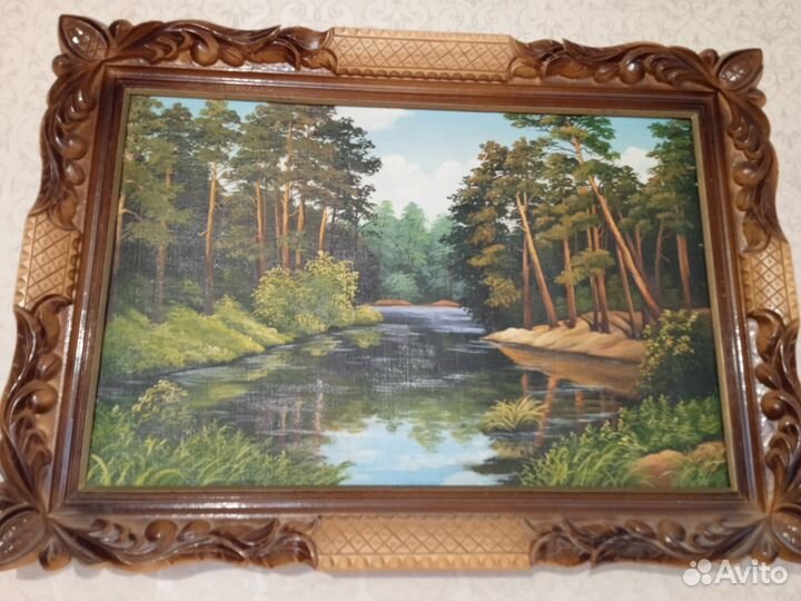 Картина маслом на холсте пейзаж