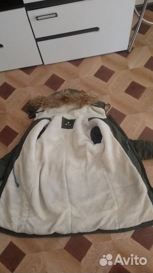 Зимняя парка на девочку