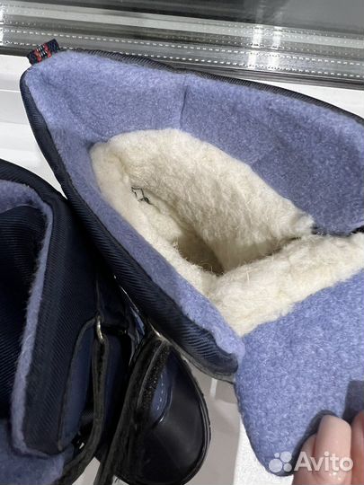 Сапоги зимние детские 22 размер