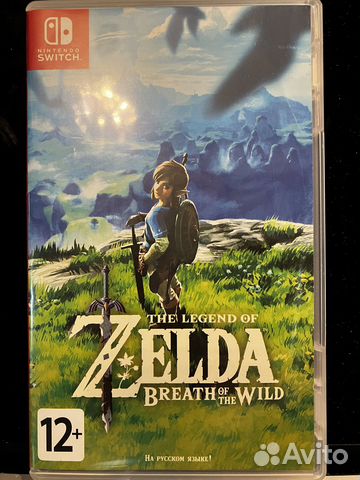 Картридж The Legend of Zelda: Breath of the Wild купить в Москве ...