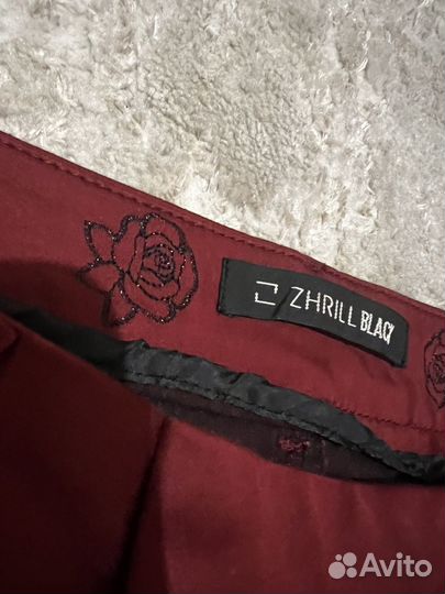 Брюки zhrill black новые (W 30 ), 48-50 р хлопок