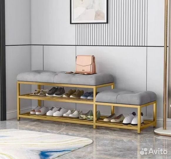 Вешалка для одежды. Банкетка