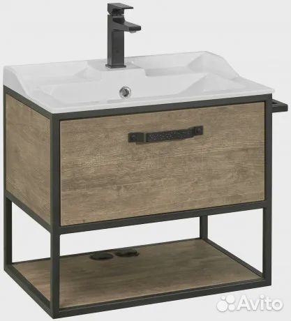 Тумба с раковиной aquaton (Акватон) 1a2423k0ltdy0