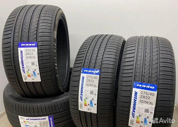 Winrun R330 275/40 R22 и 315/35 R22 107W