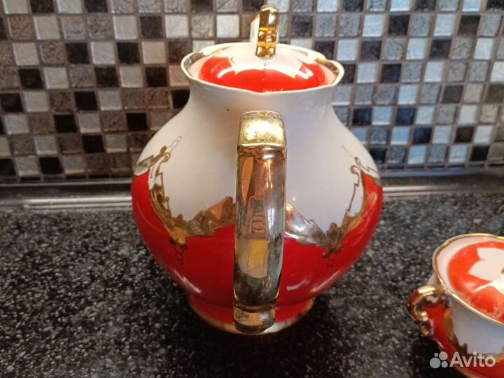 Чайник заварочный фарфоровый СССР