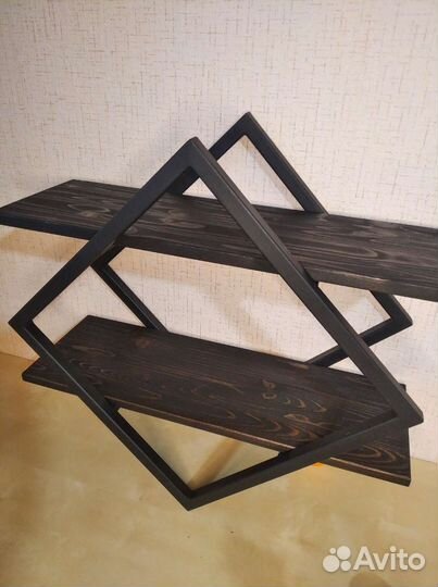 Полка настенная в стиле лофт