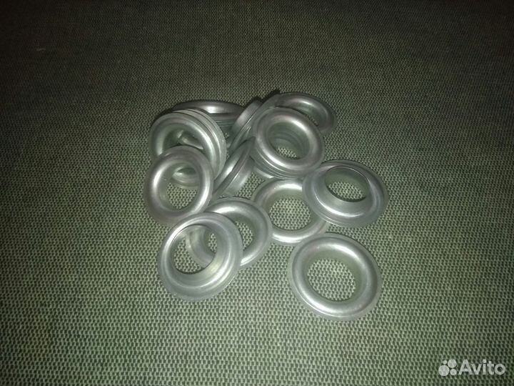 Люверсы оцинкованные 25 мм