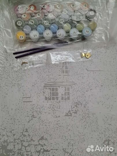 Картина по номерам(пейзаж)