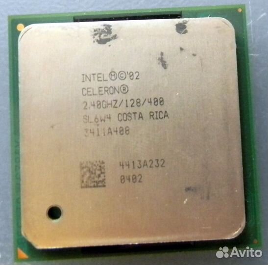 Intel Celeron 2.4GHZ/128/400