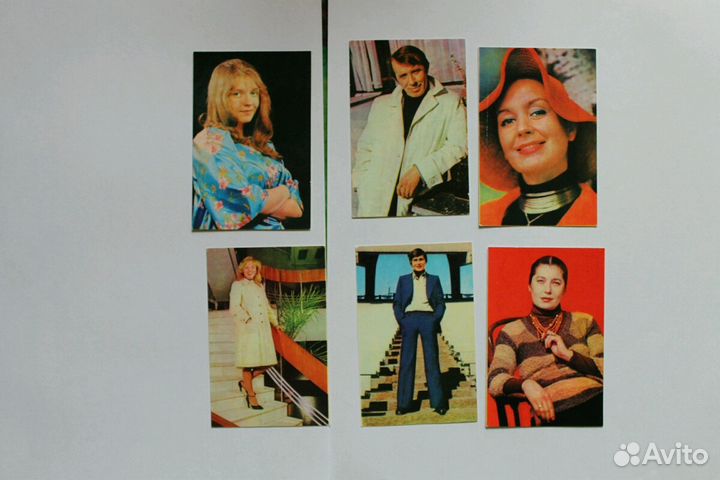 Карманные календарики.артисты