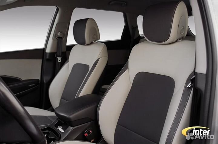 Перетяжка сидений hyundai santa FE (3GN) 2012-2019