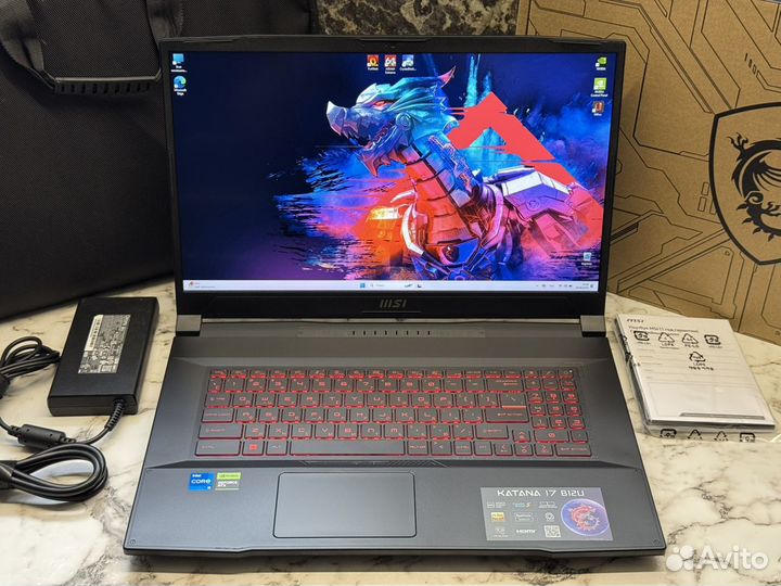 Новый MSI 17.3 144Hz I5-12450H/RTX 3050/DDR5/SSD