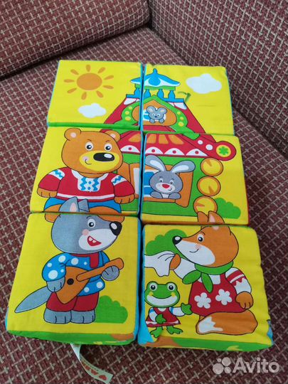 Кубики мякиши (русские народные сказки)