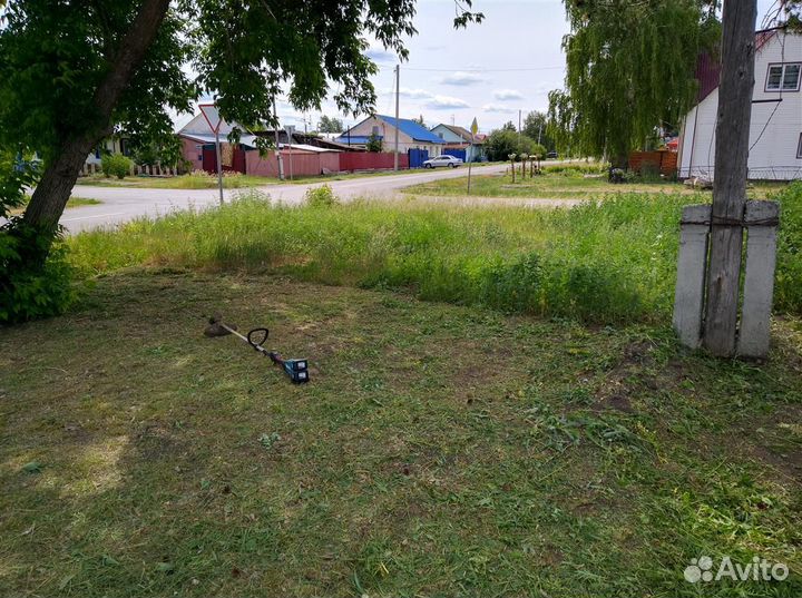 Кошу траву быстро и тихо, косой на акб (Ишим)