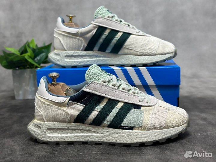 Adidas retropy E5 сер-зеленые разм. 42