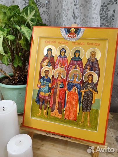 Иконы на заказ рукописные