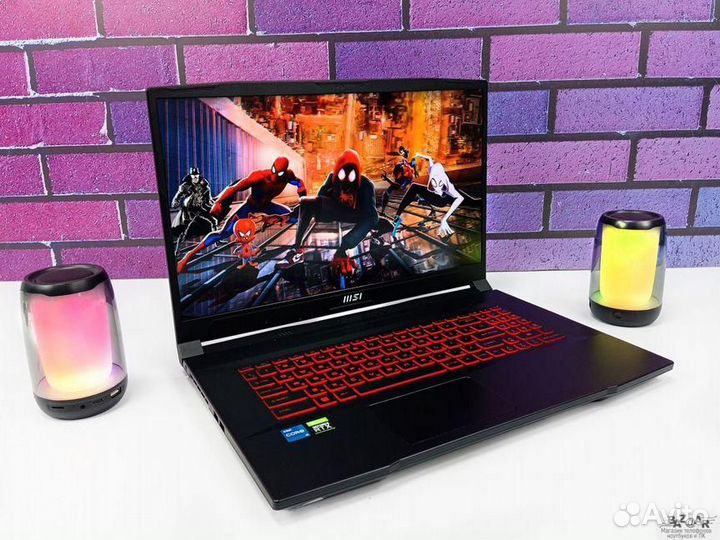 Игровой ноутбук MSI i5 / i7 + GeForce RTX 3050