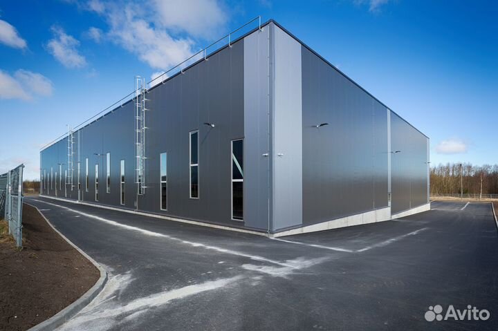 Ангары из сэндвич панелей и сто