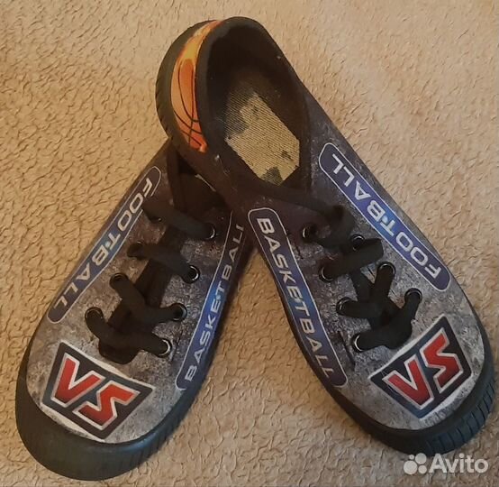 Мокасины (кеды) детские 34 размер