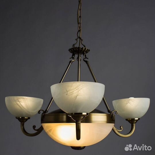 Подвесная люстра Arte Lamp Windsor A3777LM-3-2AB