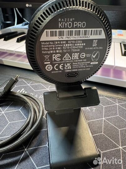 Вебкамера razer kiyo pro