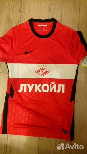 Футболка футбольная игровая nike Спартак Москва