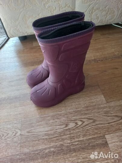 Резиновые сапоги детские