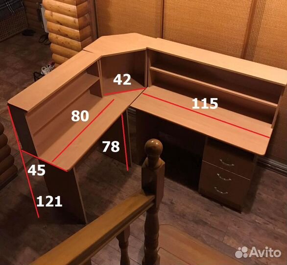 Стойка ресепшн угловая