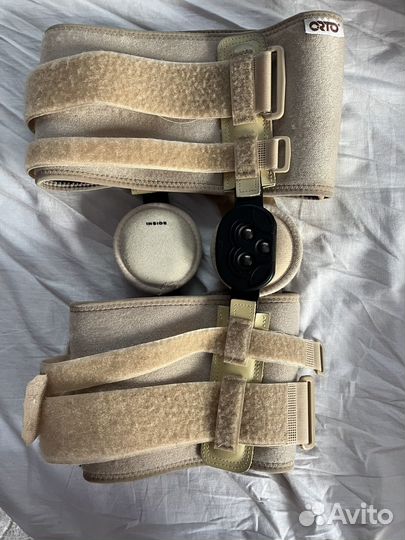 Ортез (брейс) на коленный сустав с шарнирами orto