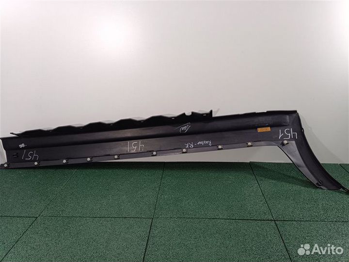 Накладка порога наружная левая Bmw X3 E83 2008