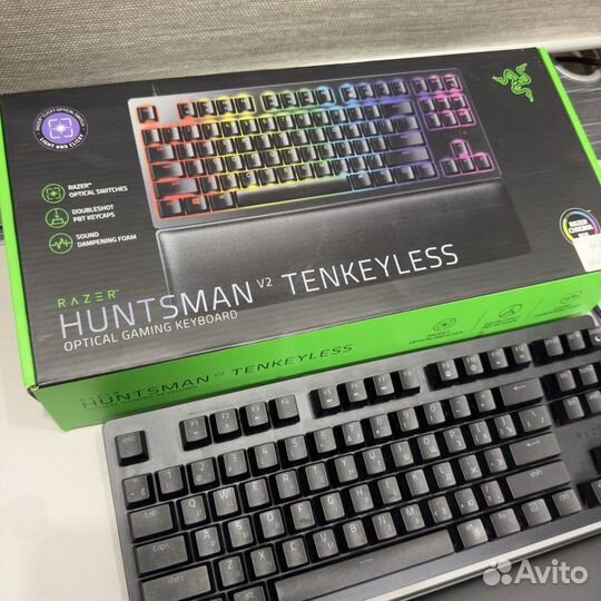 Клавиатура Razer Huntsman V2 Tenkeyless Purple