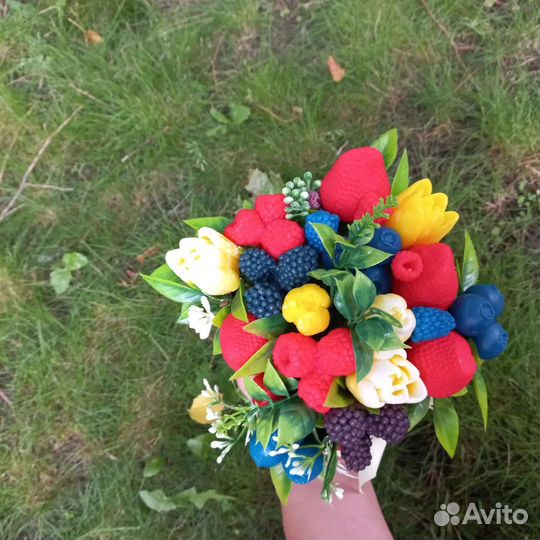 Букет из мыла