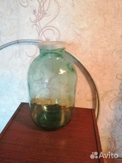 Банка 10 литров стеклянная