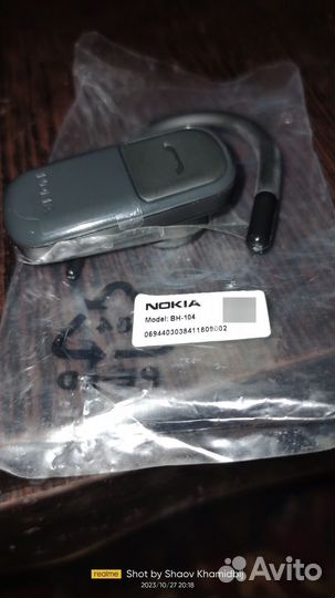 Bluetooth гарнитура nokia