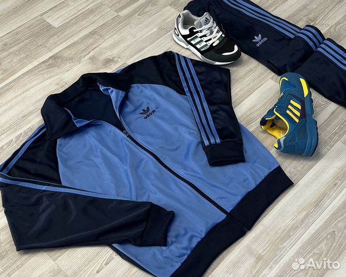 Спортивный костюм adidas из ретро в стиле 90х