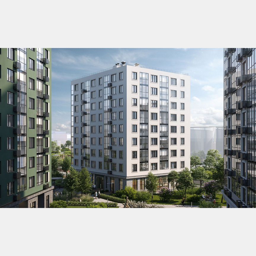 1-к. квартира, 37,8 м², 9/9 эт.