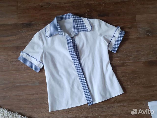 Рубашки школьные 116- 122