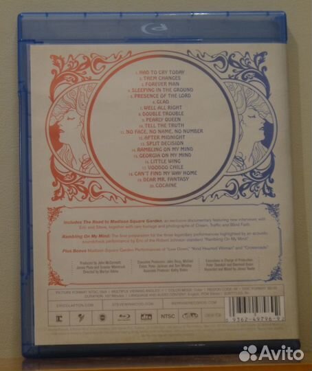 Eric Clapton Steve Winwood (BluRay) Live (2009,EU)