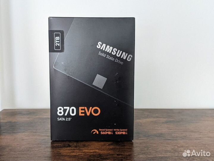 SSD Samsung 870 EVO 2tb Новый