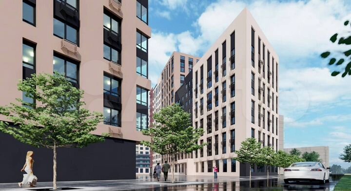 Квартира-студия, 31,6 м², 4/15 эт.