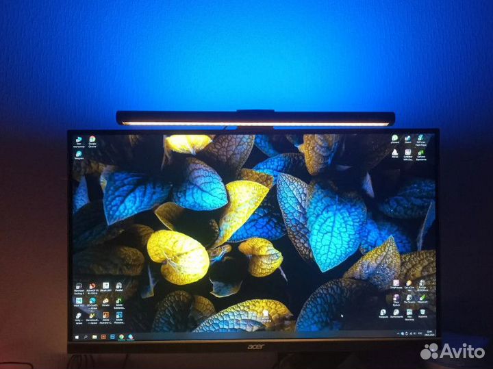 Лампа для монитора с фоновой подсветкой RGB