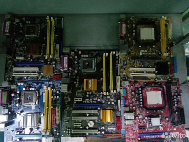 Материнские платы s775, AM2, AM2+