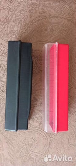 Коробка и рамки для слайдов диапроектора СССР