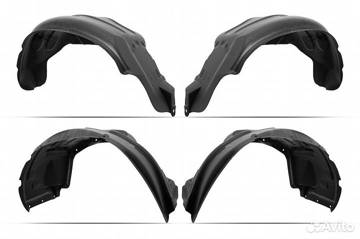 Комплект подкрылок toyota Fortuner 2017-2020