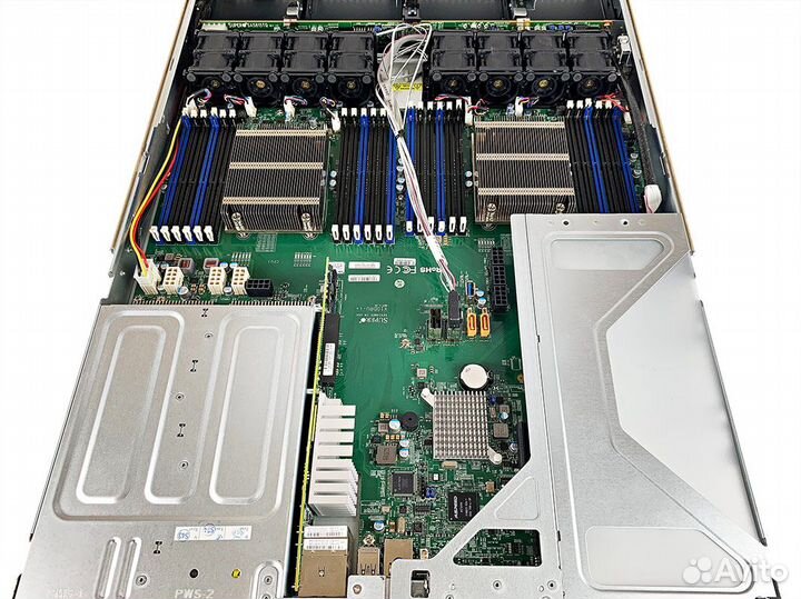 Сервер Supermicro 6019U-TR4T+ 2xGold 6242R 256Gb
