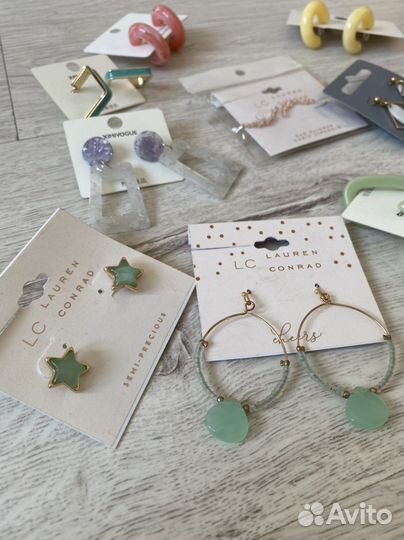 Бижутерия серьги