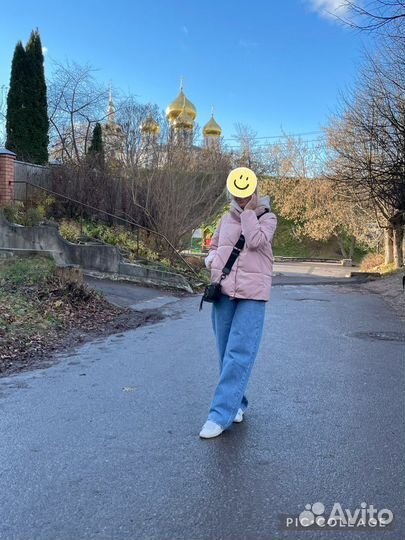 Куртка женская размер 44 розовая