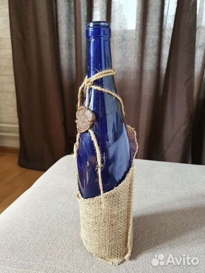 Бутылка интерьерная