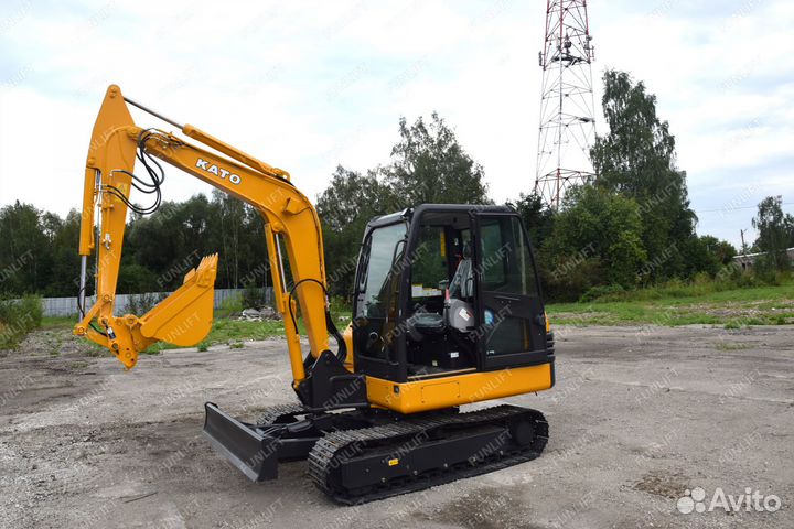 Мини-экскаватор Kato HD55NSL, 2024