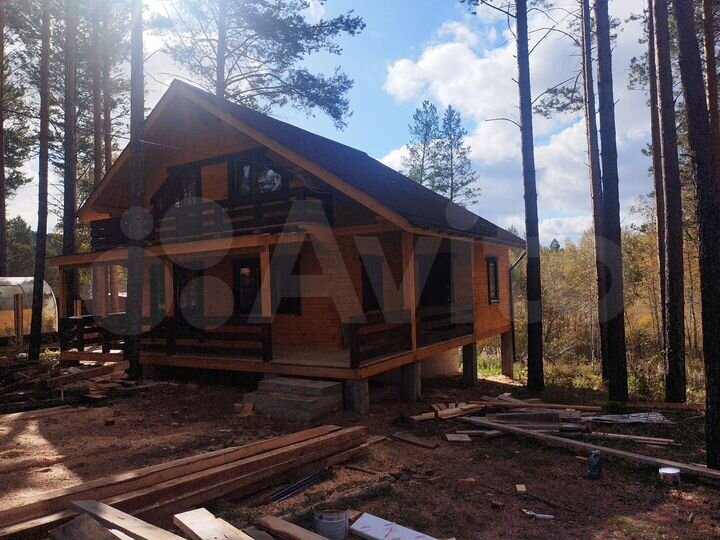 Дом 130 м² на участке 8 сот.